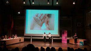 Momento de la presentación